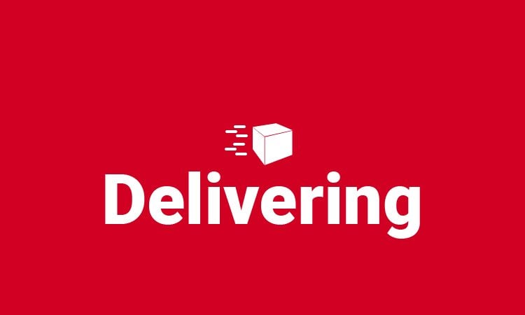 Delivering logo