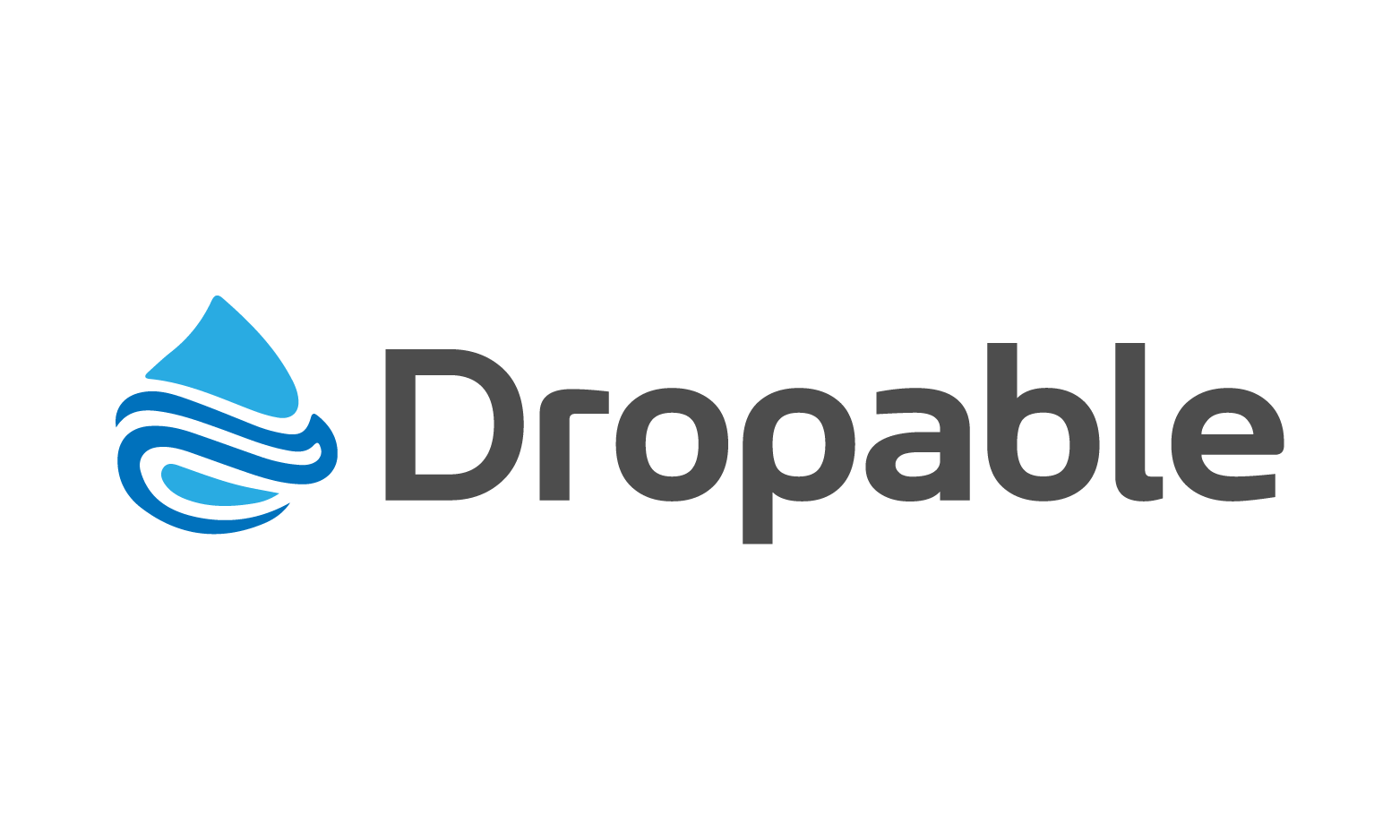 Dropable logo