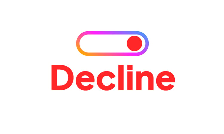 Decline logo