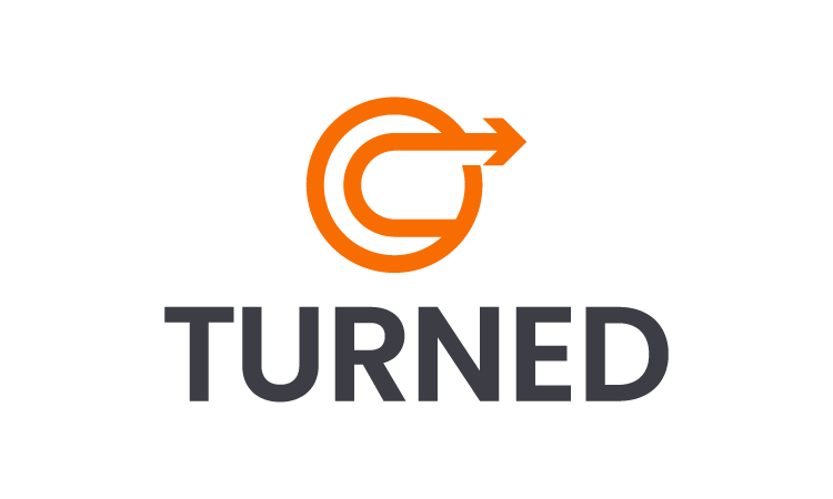 Turned logo
