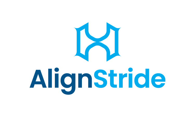 AlignStride logo