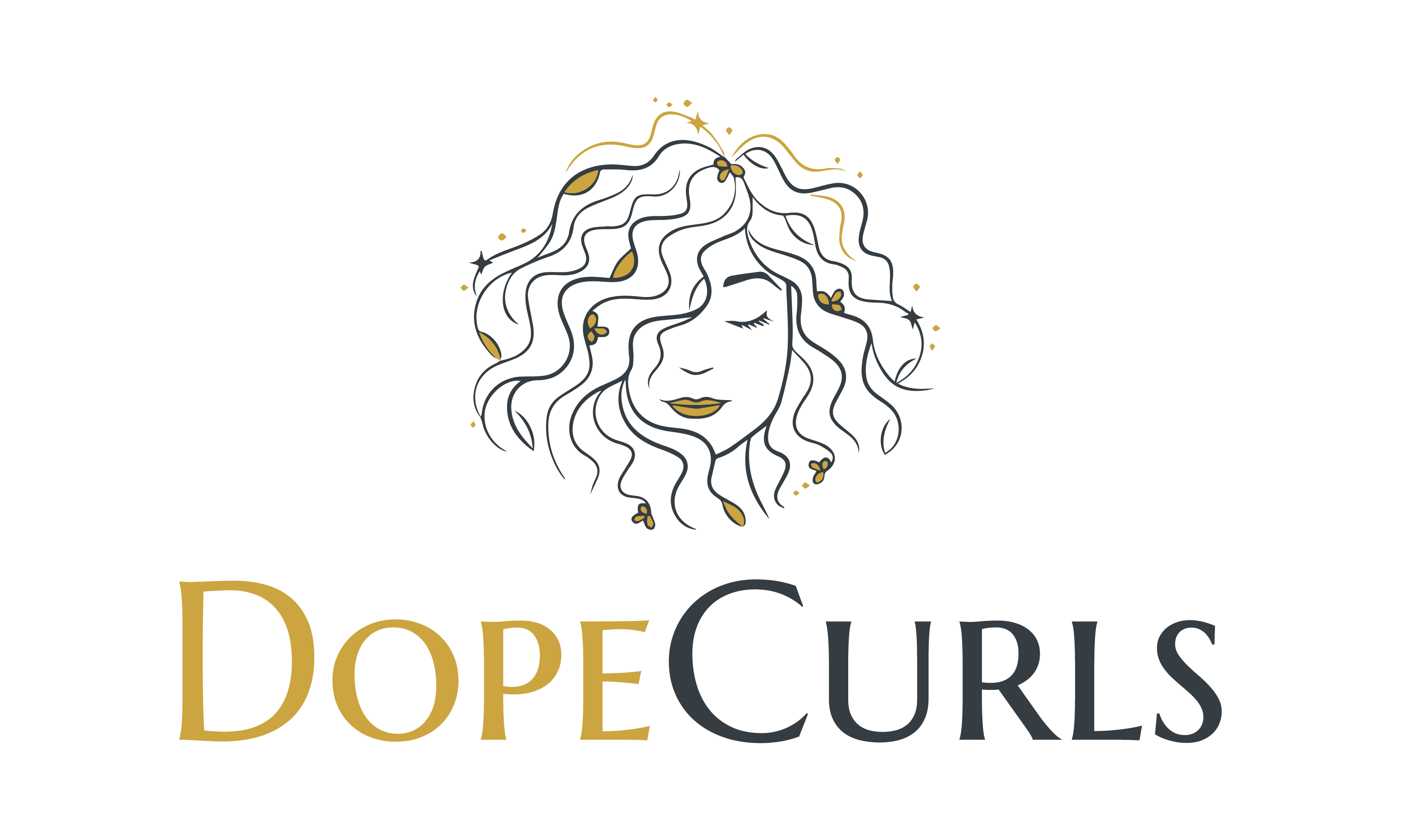 DopeCurls logo