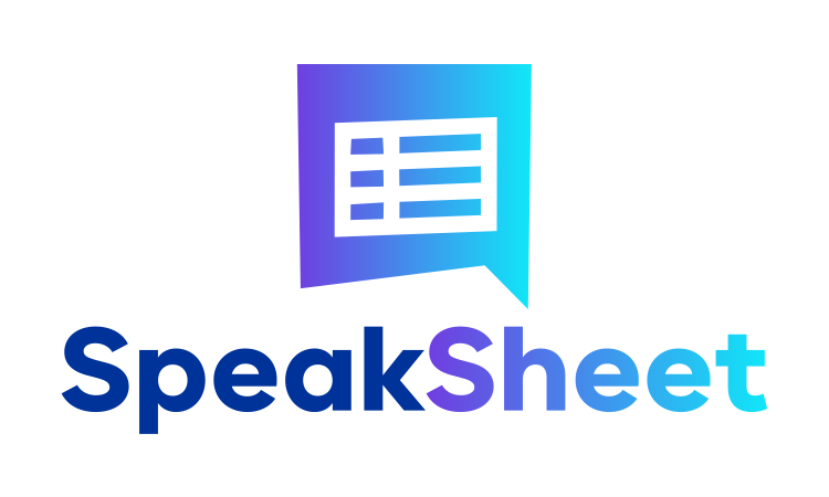 SpeakSheet.com - buy Unique premium domains
