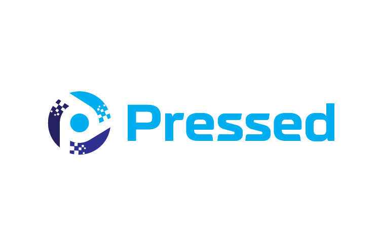 Pressed logo
