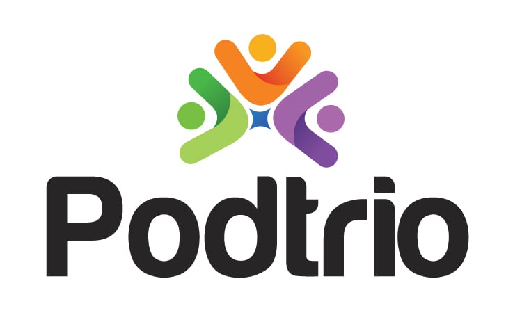 Podtrio logo