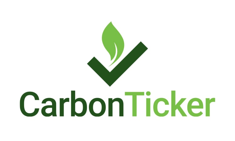CarbonTicker.com - Creative premium domain marketplace