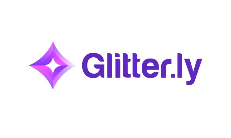 Glitter logo