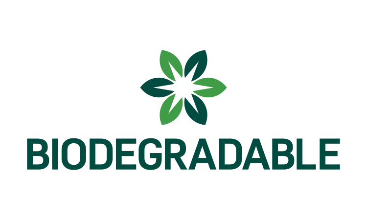 Biodegradable logo