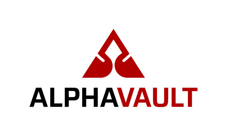 AlphaVault logo