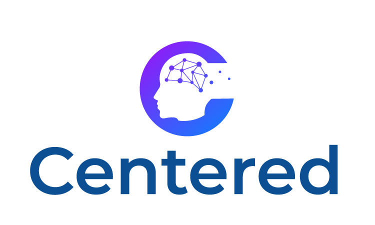 Centered logo