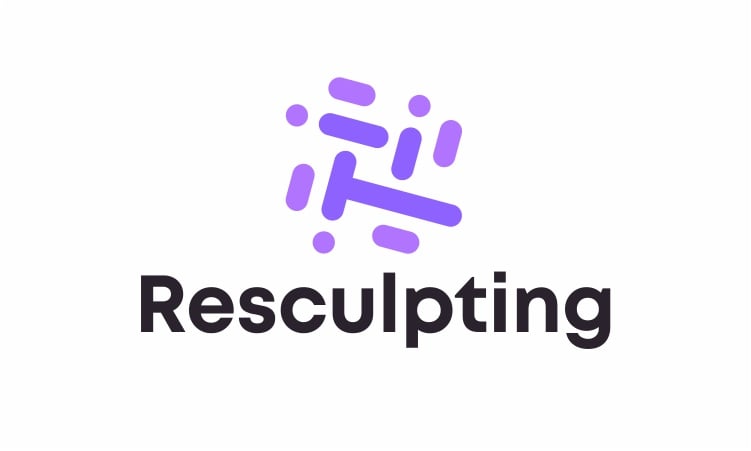 Resculpting logo