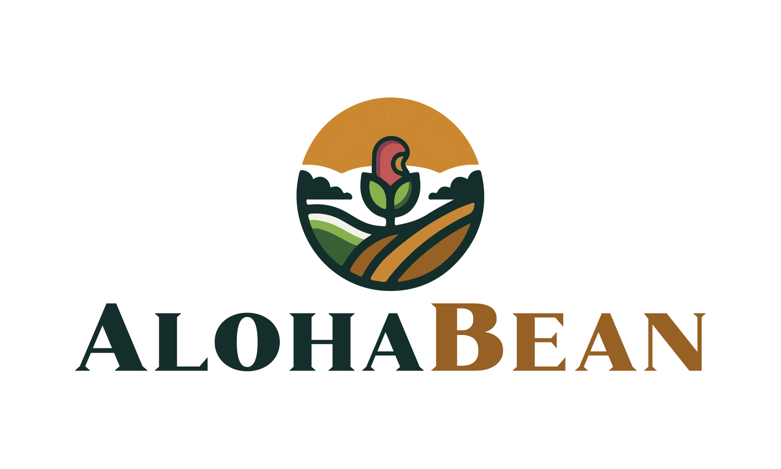 AlohaBean logo