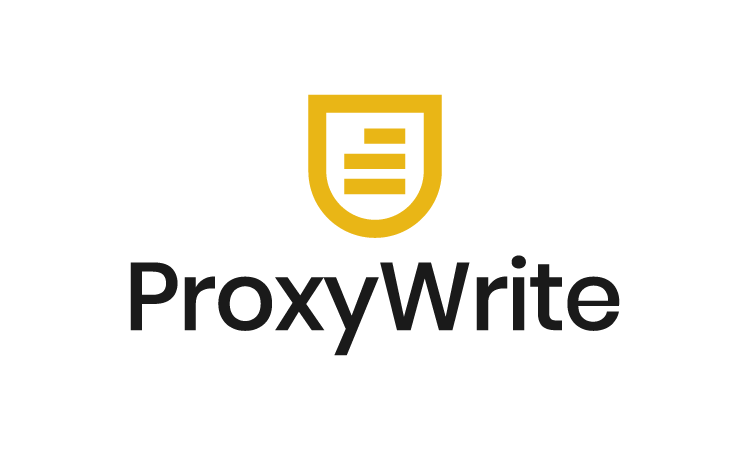 ProxyWrite logo