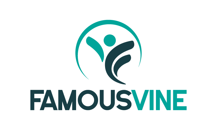 FamousVine logo