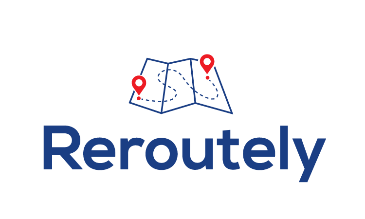 Reroutely logo