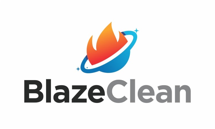 BlazeClean logo