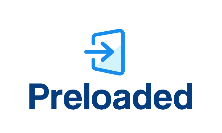 Preloaded logo