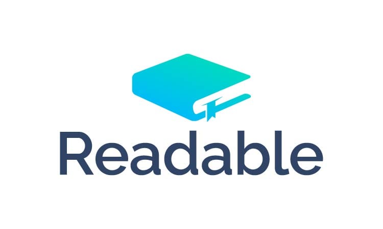 Readable logo