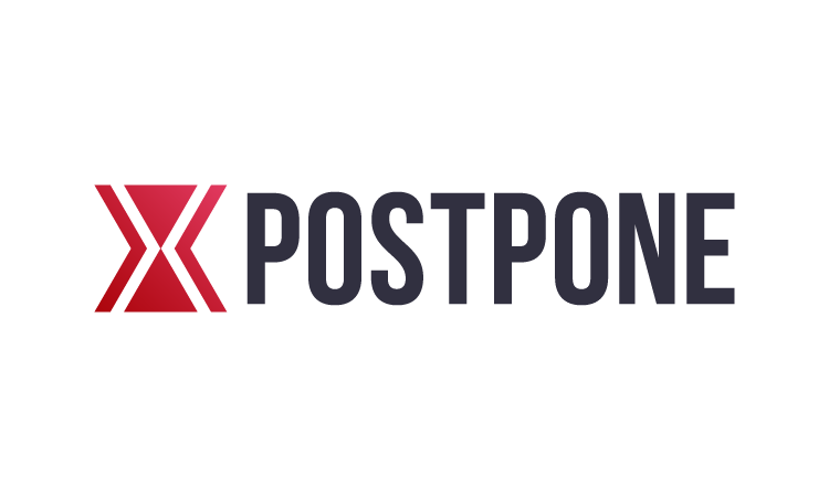 Postpone logo