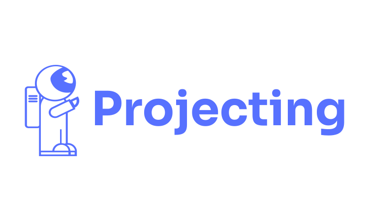 Projecting logo
