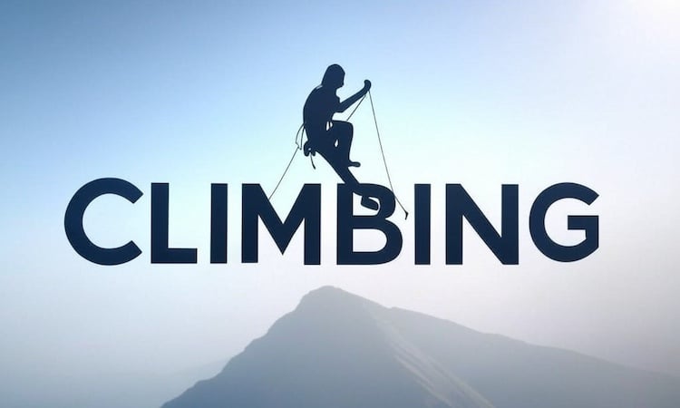 Climbing logo