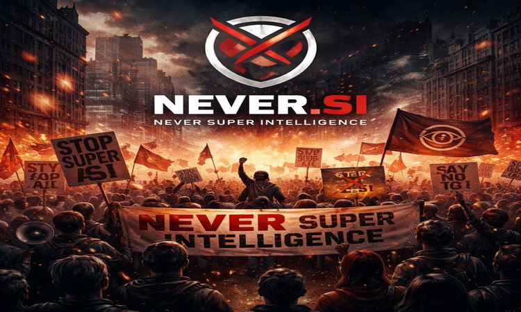 never logo