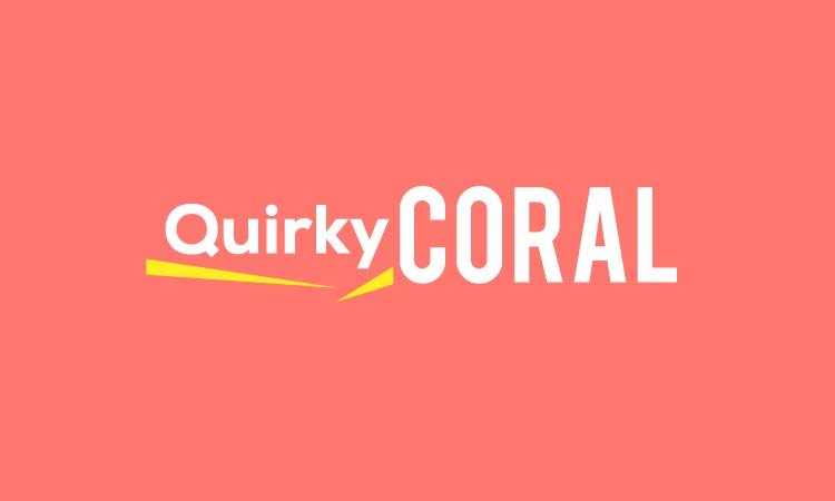 QuirkyCoral.com - Catchy premium domains
