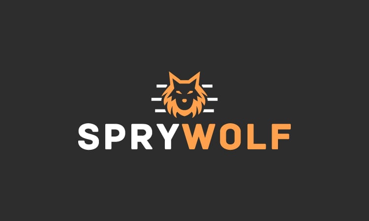 SpryWolf logo