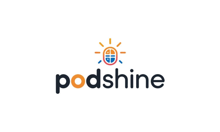 PodShine logo