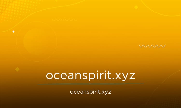 OceanSpirit.xyz - Catchy premium domain names for sale