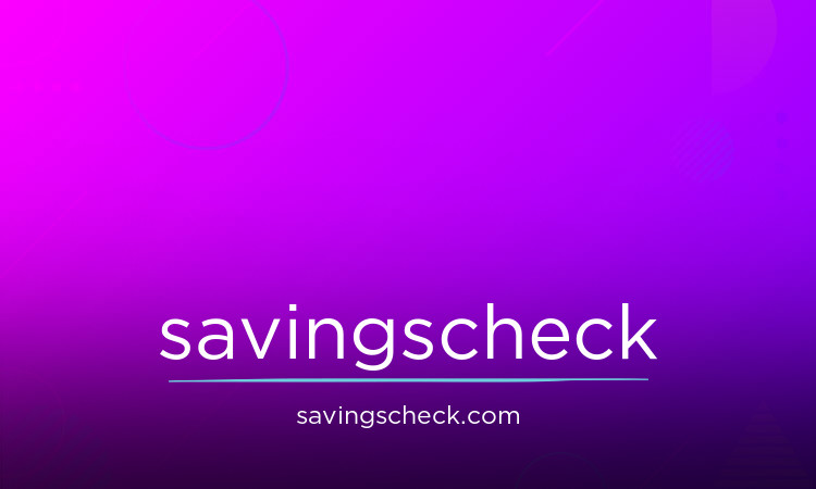 SavingsCheck.com - Best domains for sale