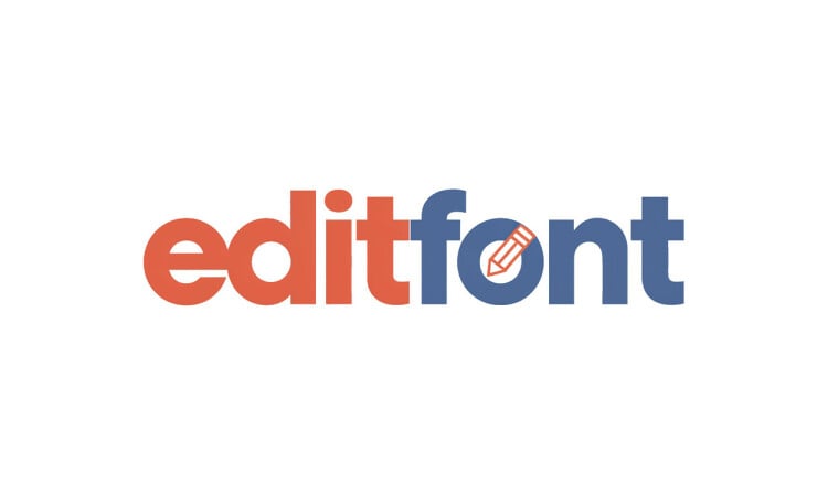 EditFont logo