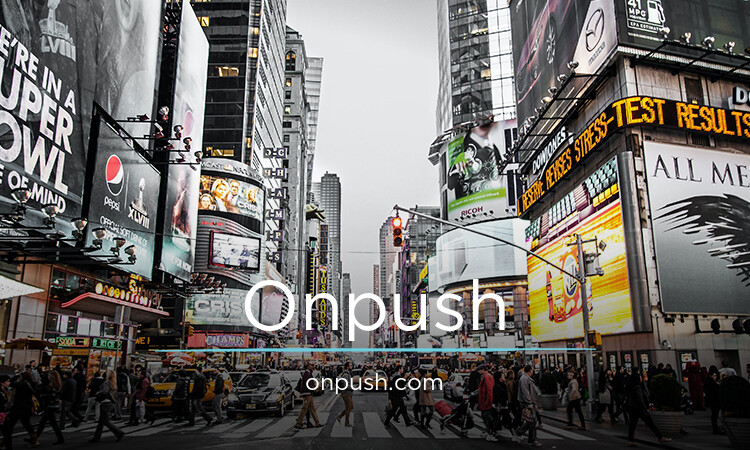 Onpush.com - Cool premium domains for sale