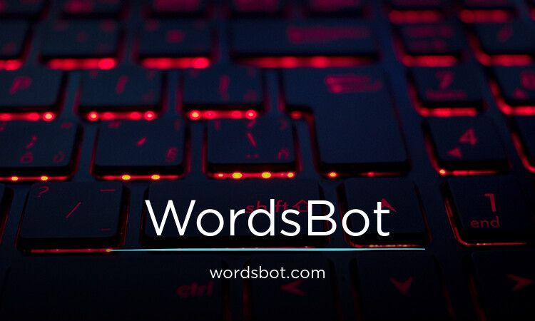WordsBot.com - Great premium domain names for sale