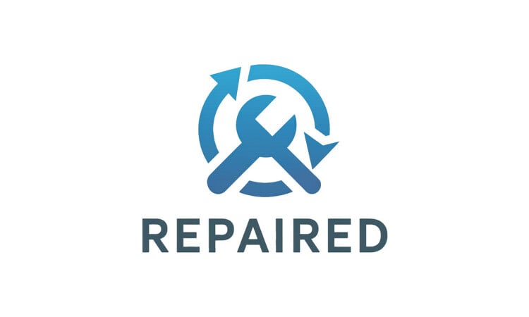 Repaired logo