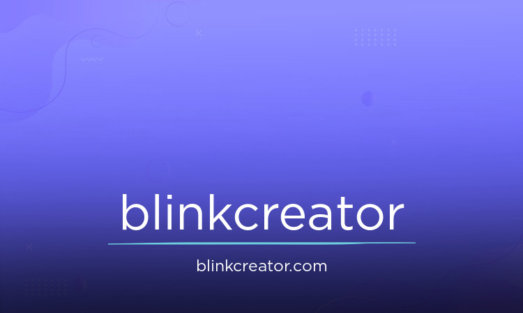 BlinkCreator.com - buying Best premium names