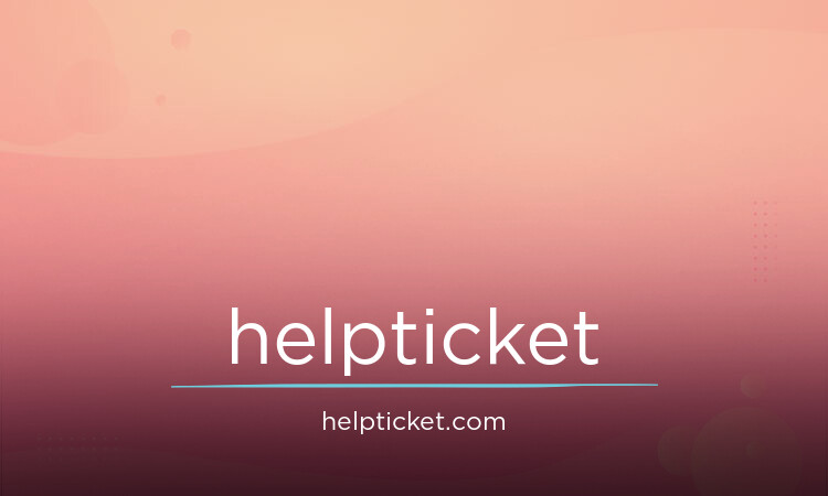 helpticket.com - Creative premium domain marketplace