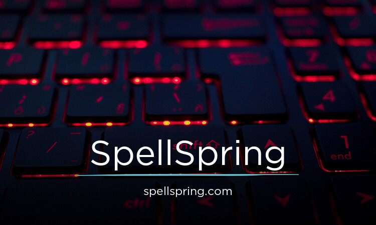 SpellSpring.com - Catchy premium domain marketplace
