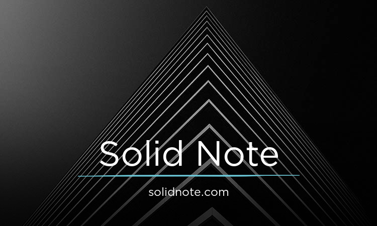 SolidNote.com - Great premium domain marketplace