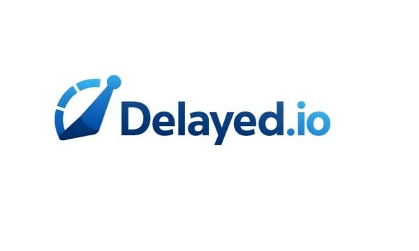 Delayed logo