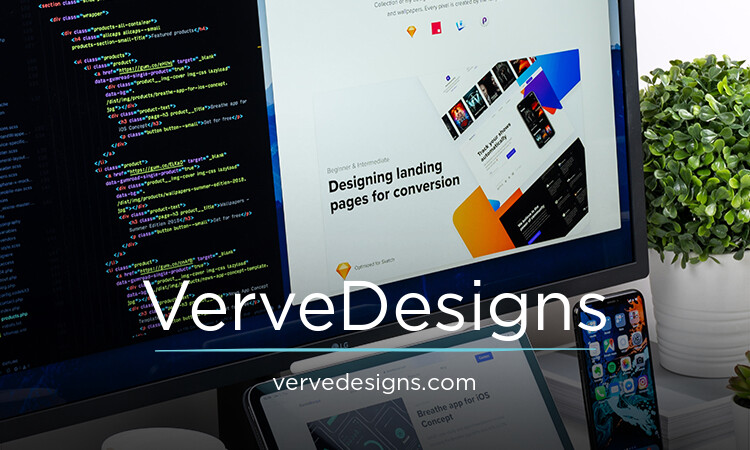 VerveDesigns.com - buy Cool premium domains