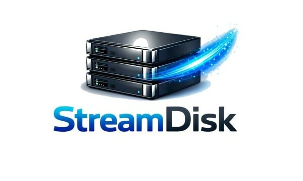 StreamDisk logo