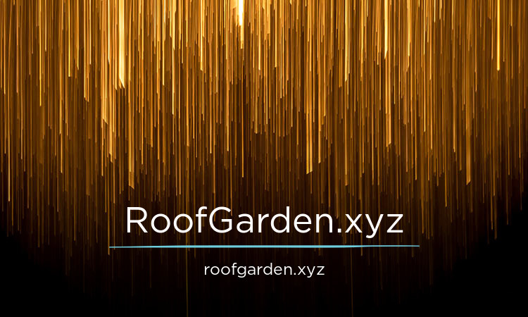 Roofgarden.xyz - Unique domains for sale