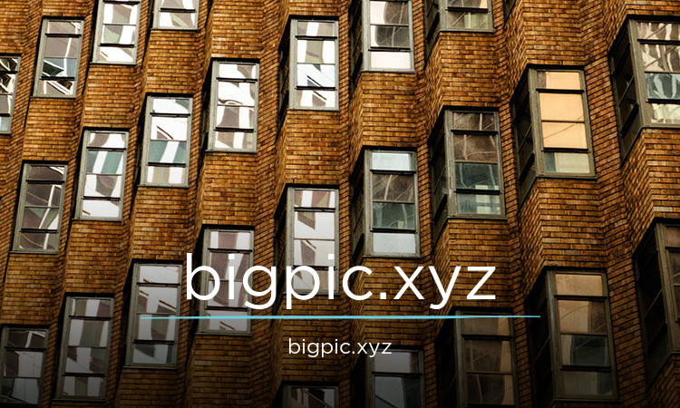 BigPic.xyz - Cool premium domains for sale