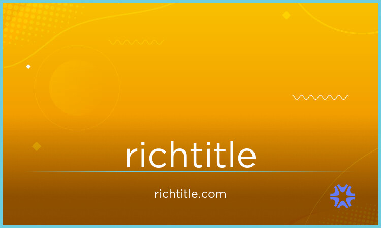 RichTitle.com - buy New premium domains