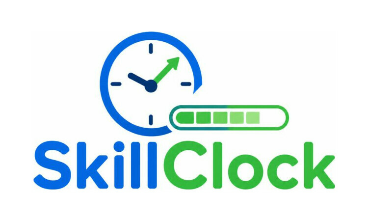 SkillClock logo