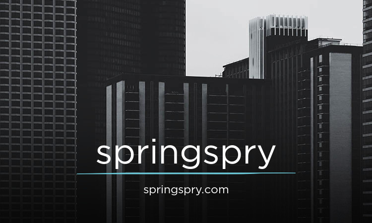 SpringSpry.com - buying Good premium names