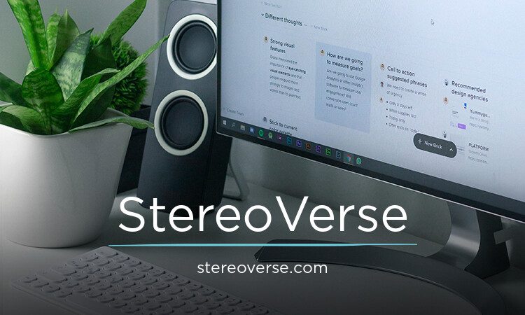 StereoVerse.com - New premium domain names for sale