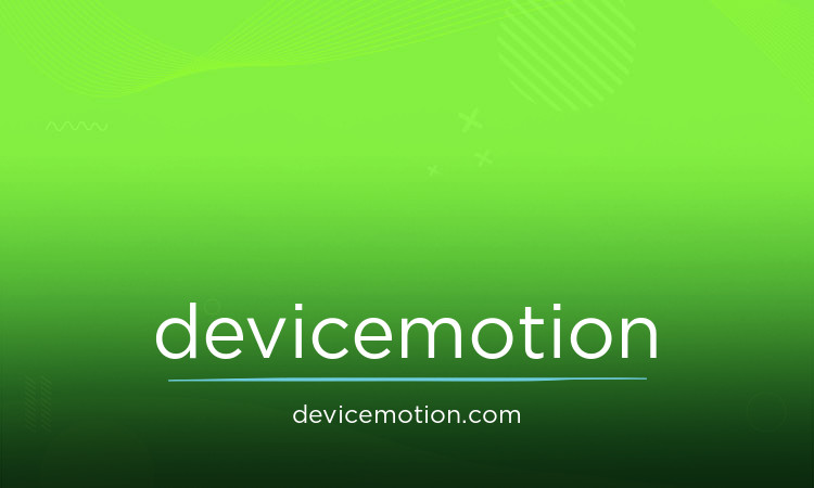 DeviceMotion.com - Cool premium names