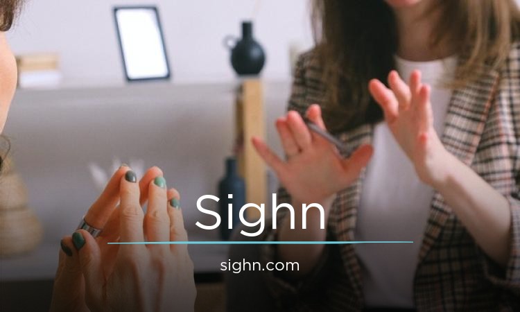 Sighn.com - Great premium domains for sale